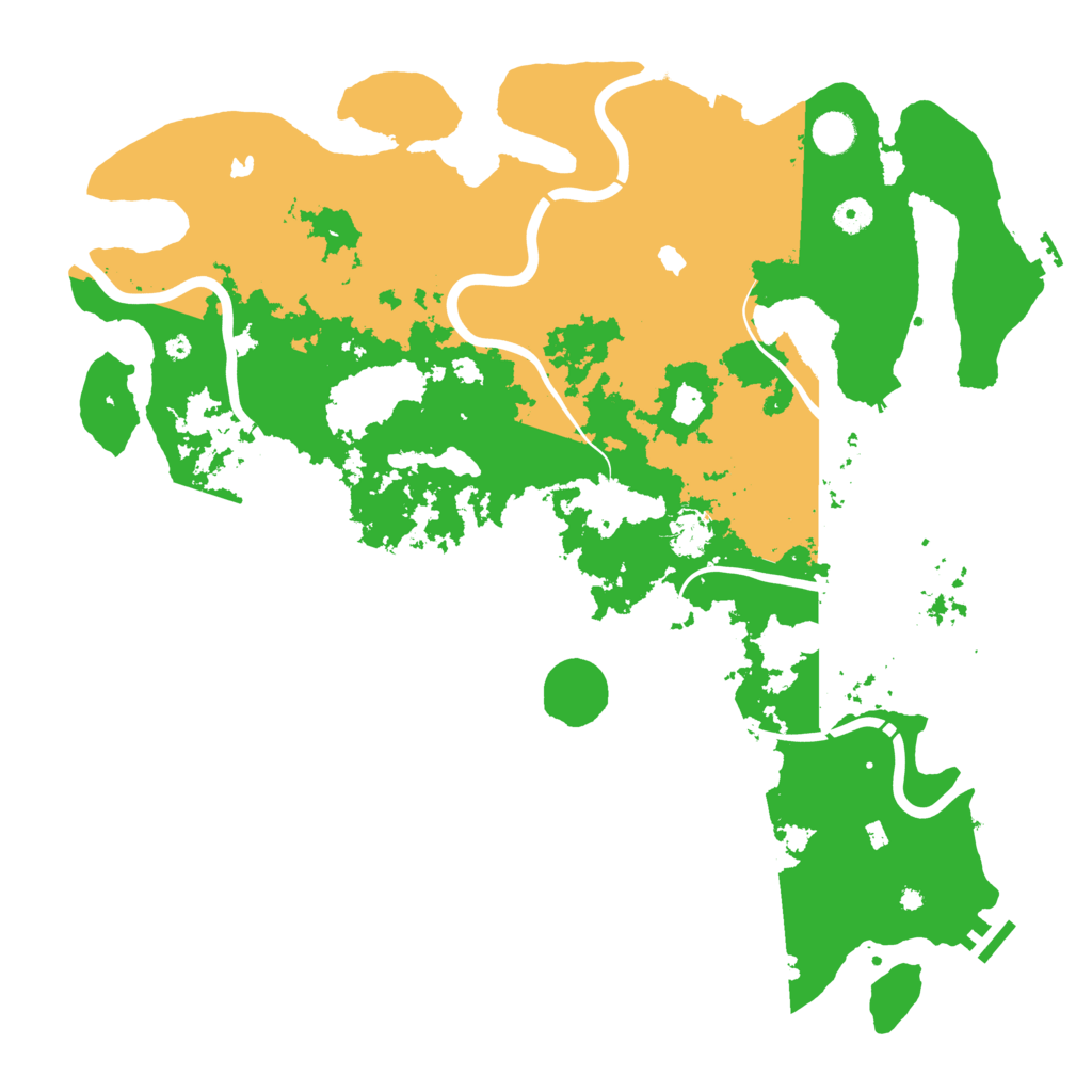 Biome Rust Map: Procedural Map, Size: 4500, Seed: 5686784