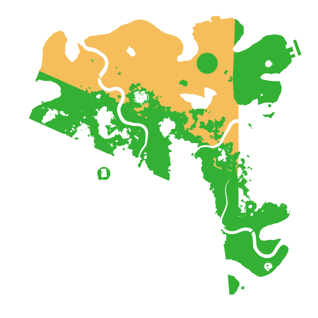 Biome Rust Map: Procedural Map, Size: 4000, Seed: 415023753