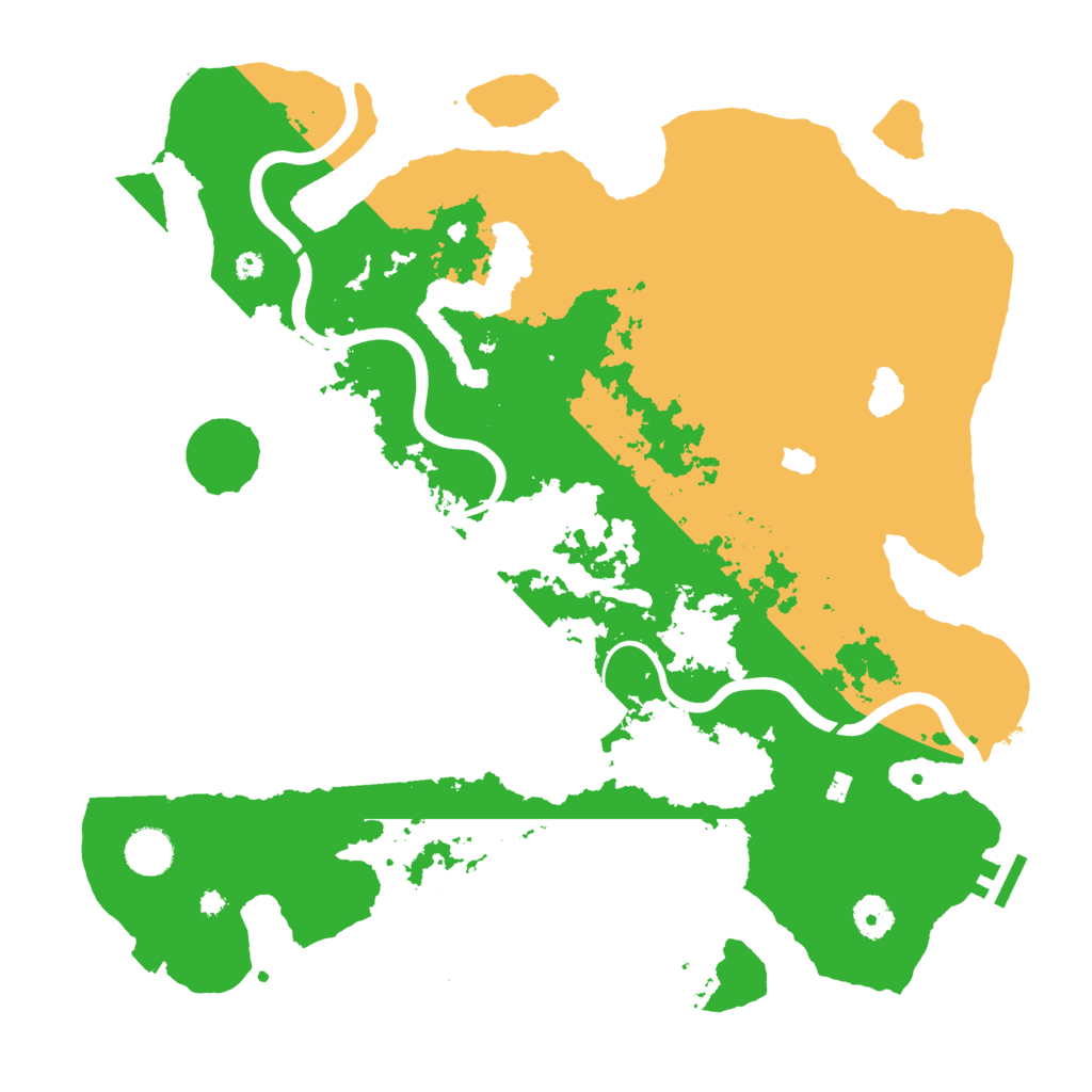 Biome Rust Map: Procedural Map, Size: 4000, Seed: 195601036