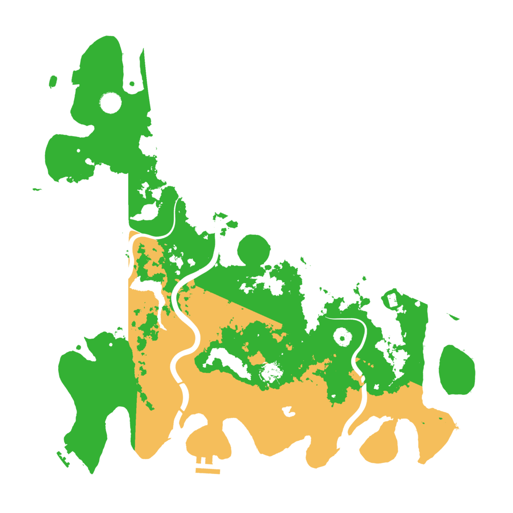 Biome Rust Map: Procedural Map, Size: 4250, Seed: 1813378447