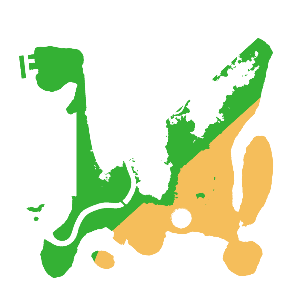 Biome Rust Map: Procedural Map, Size: 2700, Seed: 1761048104