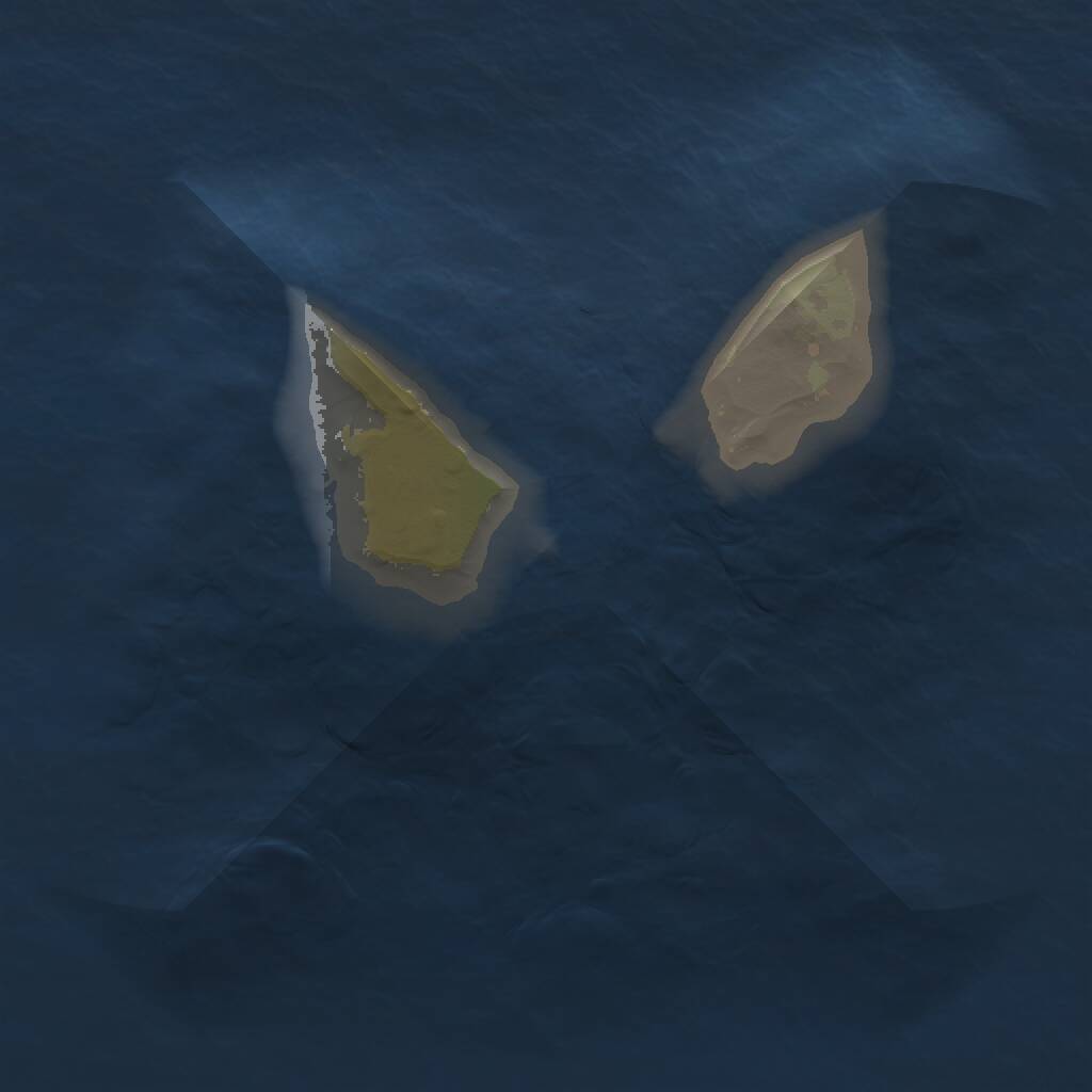 Rust Map: Procedural Map, Size: 1000, Seed: 924736956, 1 Monuments