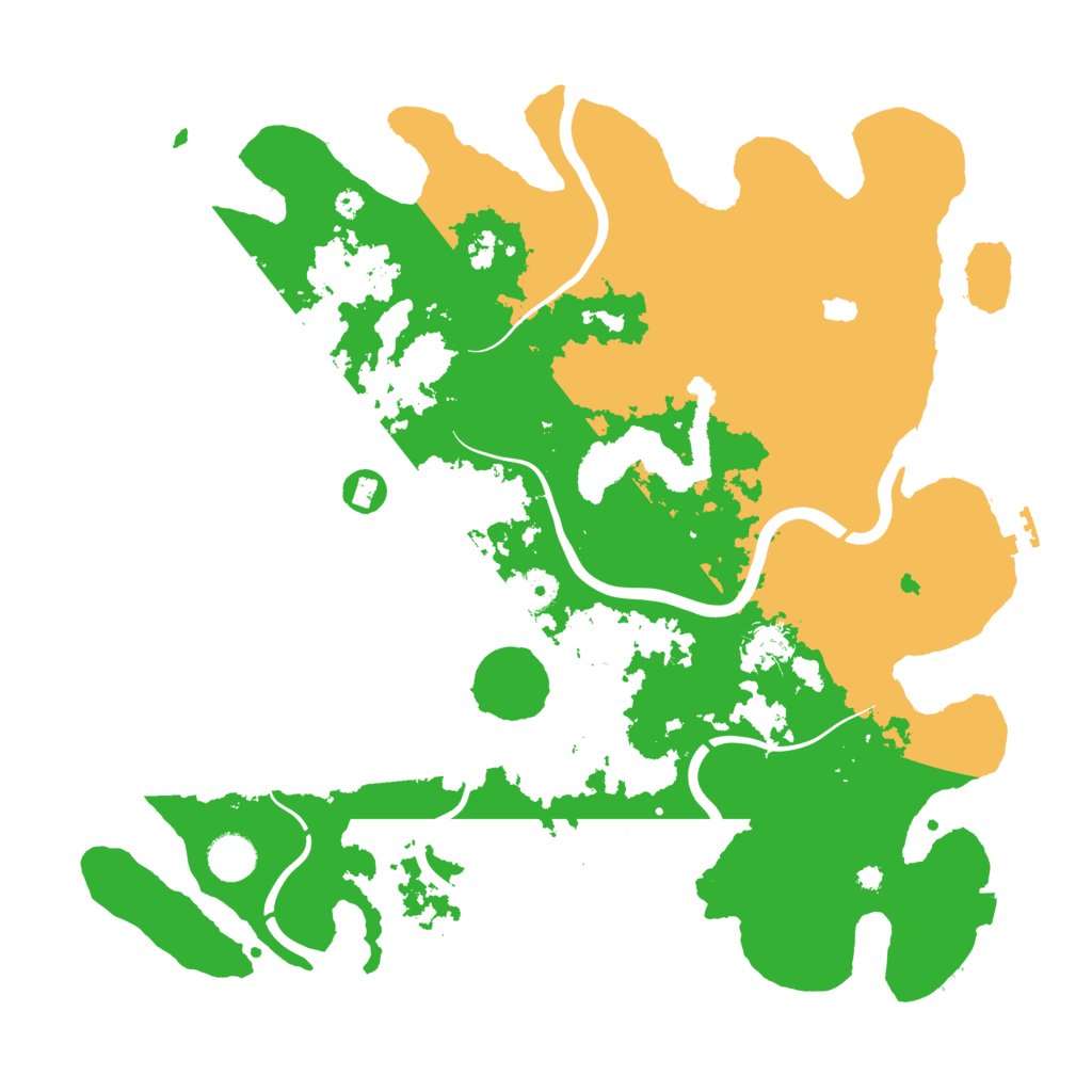 Biome Rust Map: Procedural Map, Size: 4000, Seed: 6978354