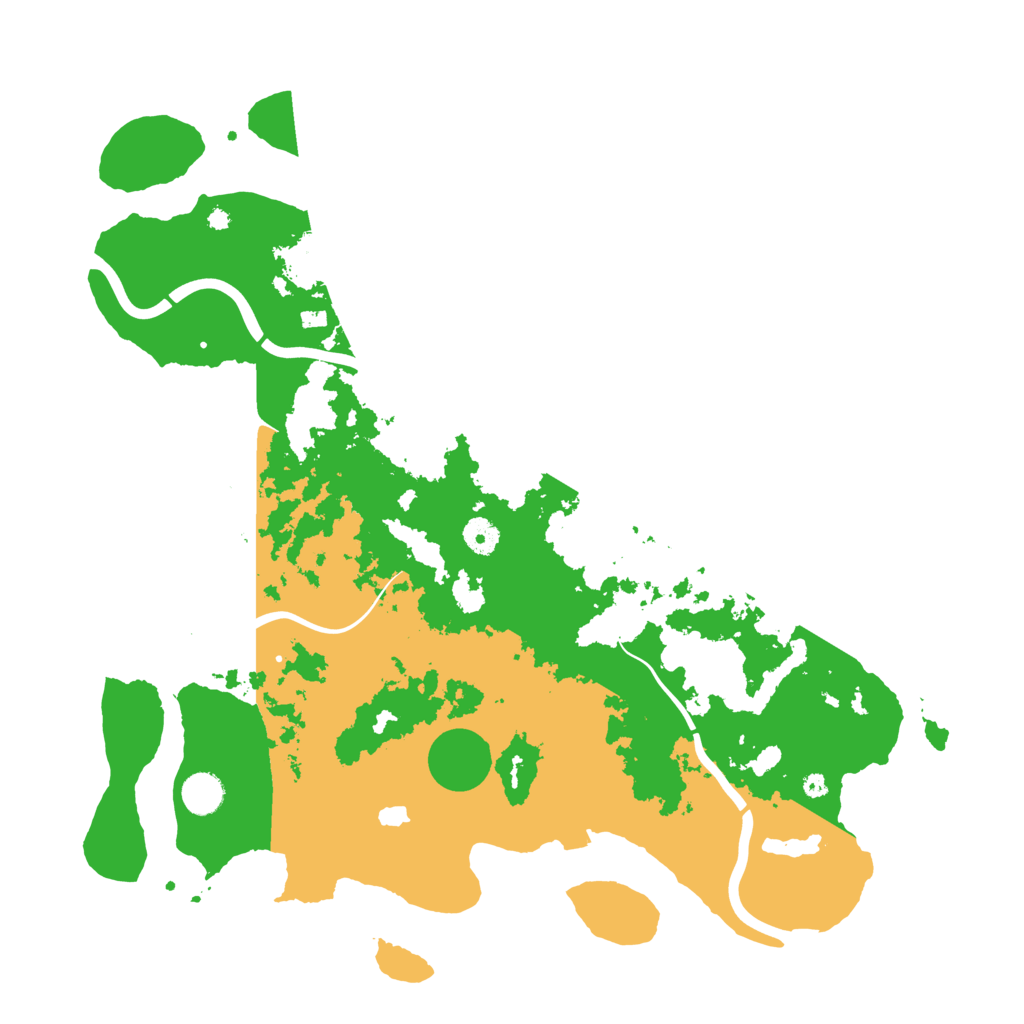 Biome Rust Map: Procedural Map, Size: 4300, Seed: 78451233