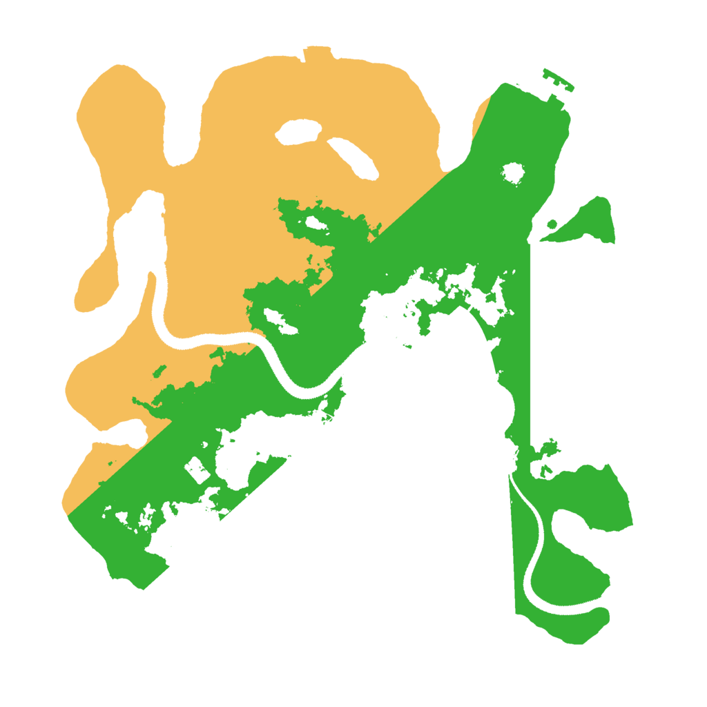 Biome Rust Map: Procedural Map, Size: 3000, Seed: 1848322685