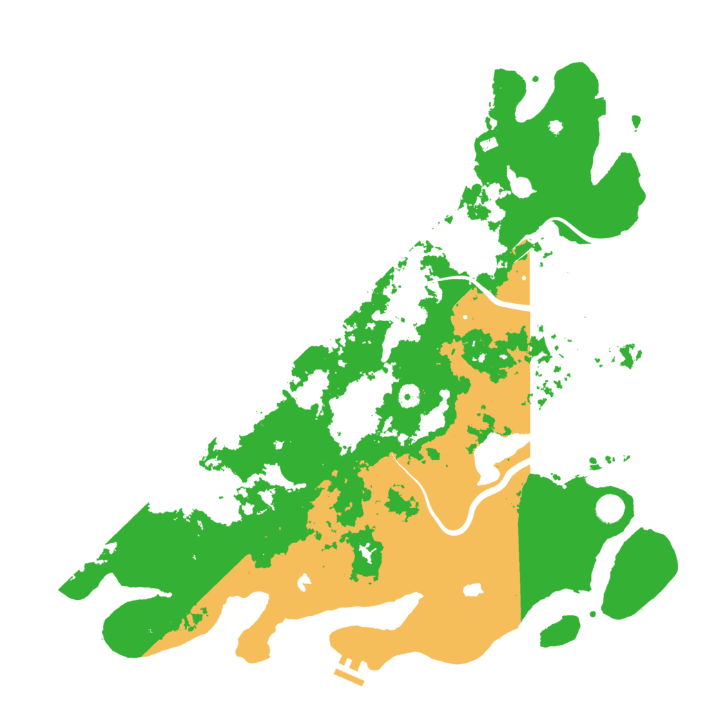 Biome Rust Map: Procedural Map, Size: 4602, Seed: 17833912