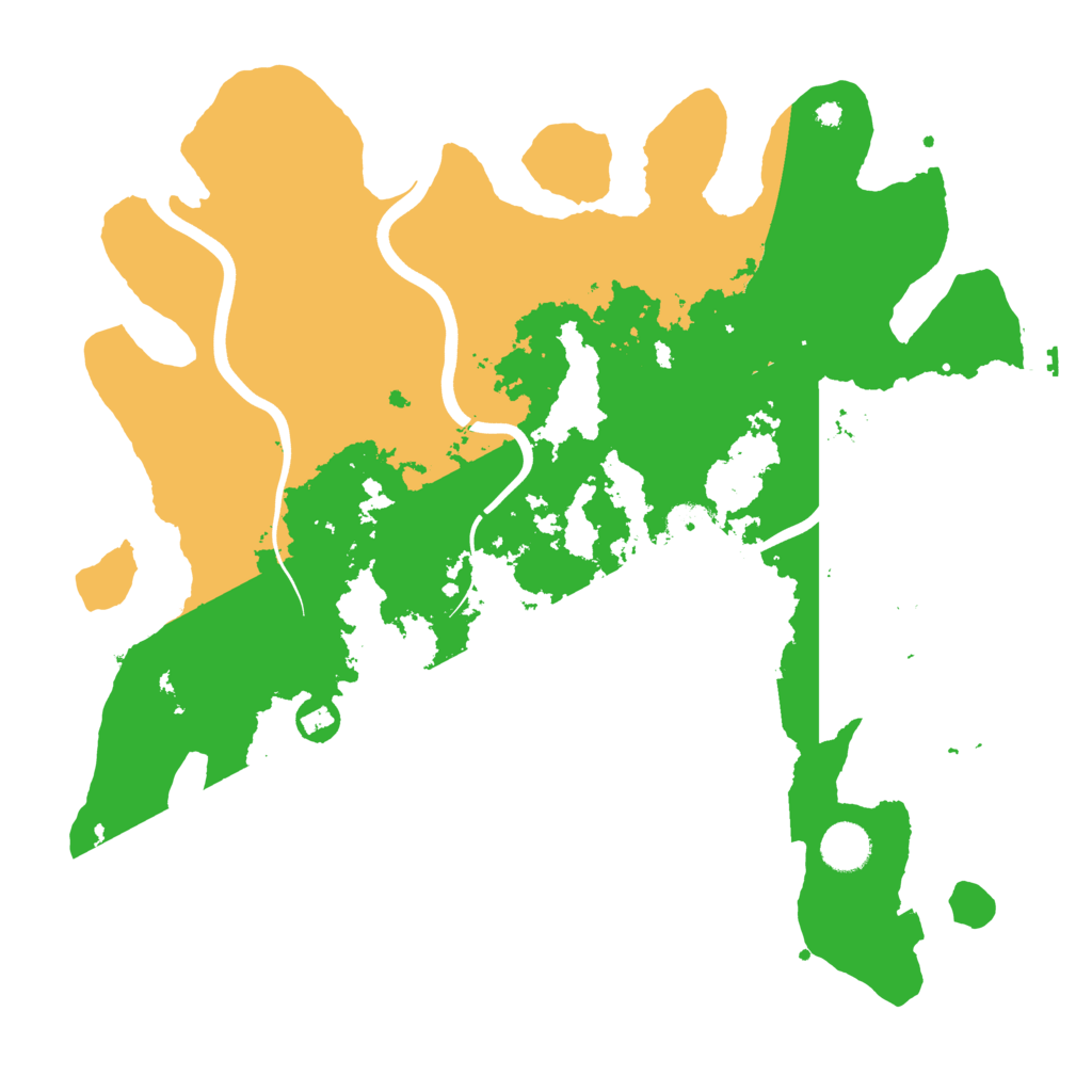 Biome Rust Map: Procedural Map, Size: 3900, Seed: 2567176