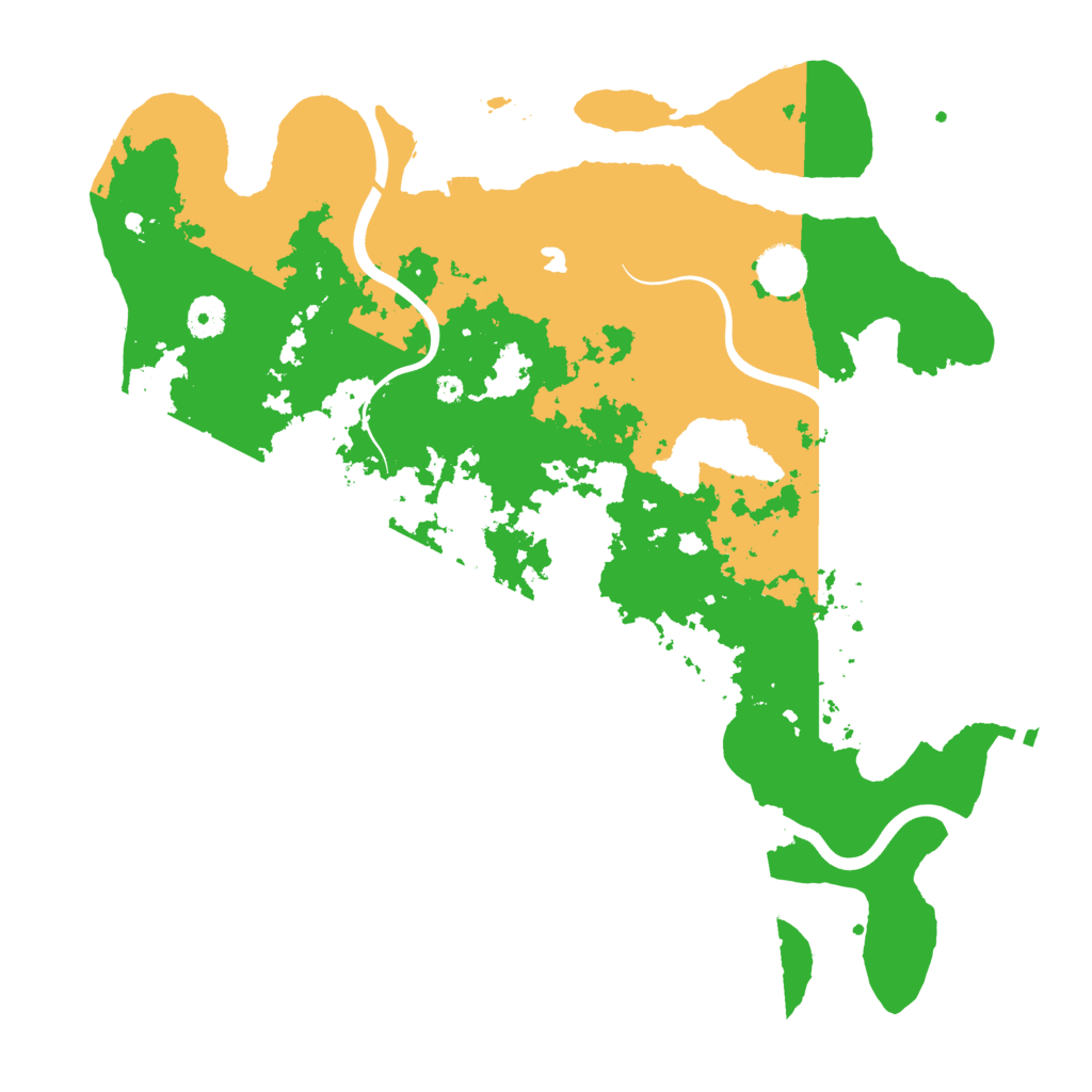 Biome Rust Map: Procedural Map, Size: 4000, Seed: 9872657