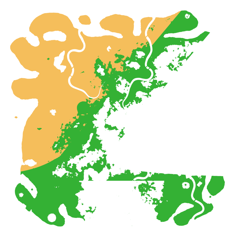 Biome Rust Map: Procedural Map, Size: 5000, Seed: 607007932