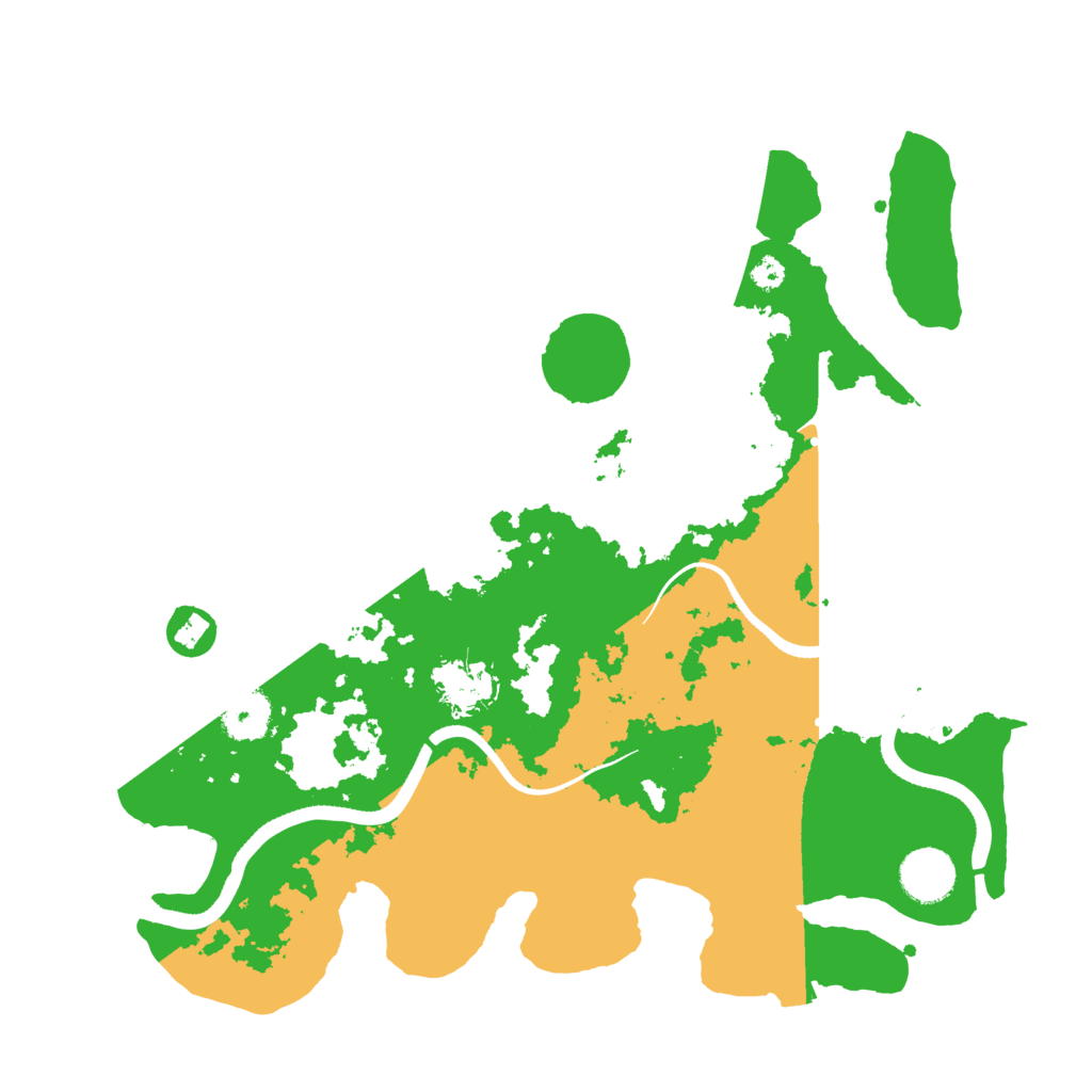 Biome Rust Map: Procedural Map, Size: 3500, Seed: 1784339808