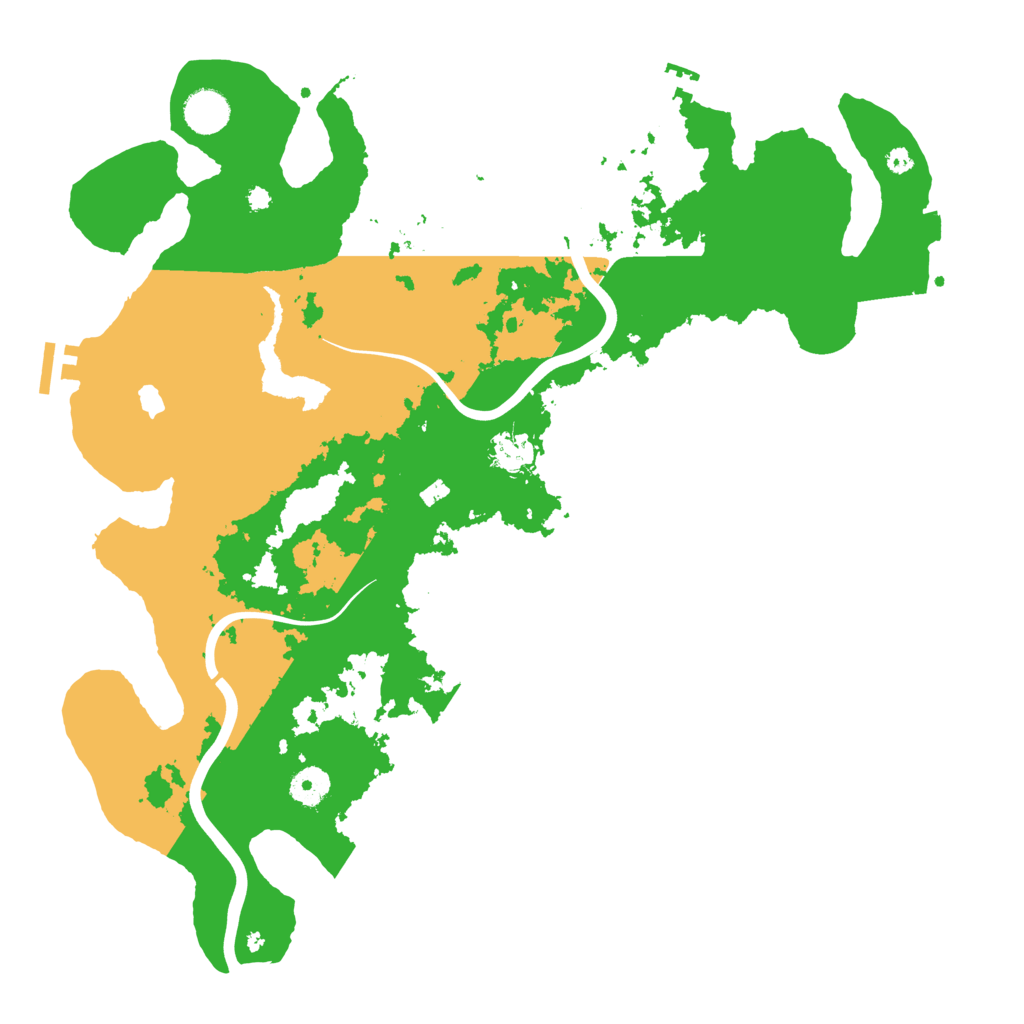 Biome Rust Map: Procedural Map, Size: 4000, Seed: 2004791113