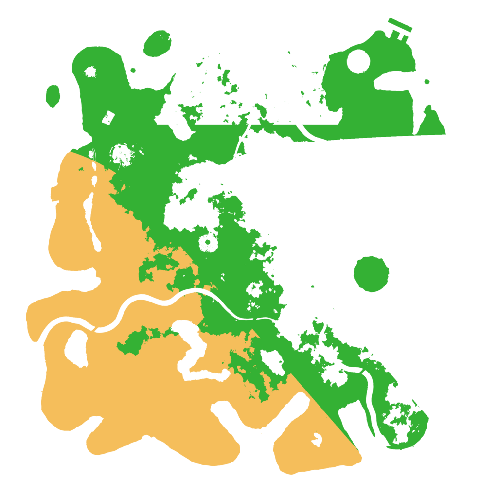Biome Rust Map: Procedural Map, Size: 4000, Seed: 1407257759