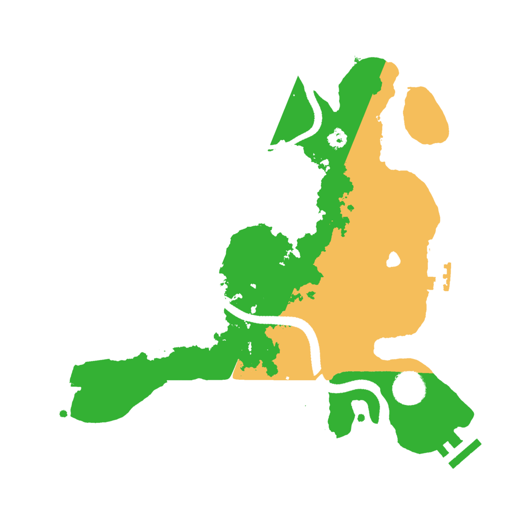 Biome Rust Map: Procedural Map, Size: 2700, Seed: 1761134498