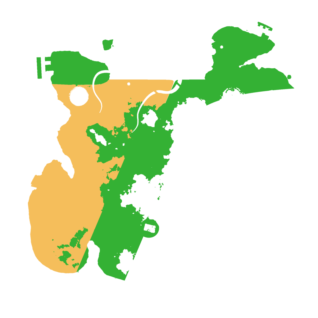 Biome Rust Map: Procedural Map, Size: 3000, Seed: 31835