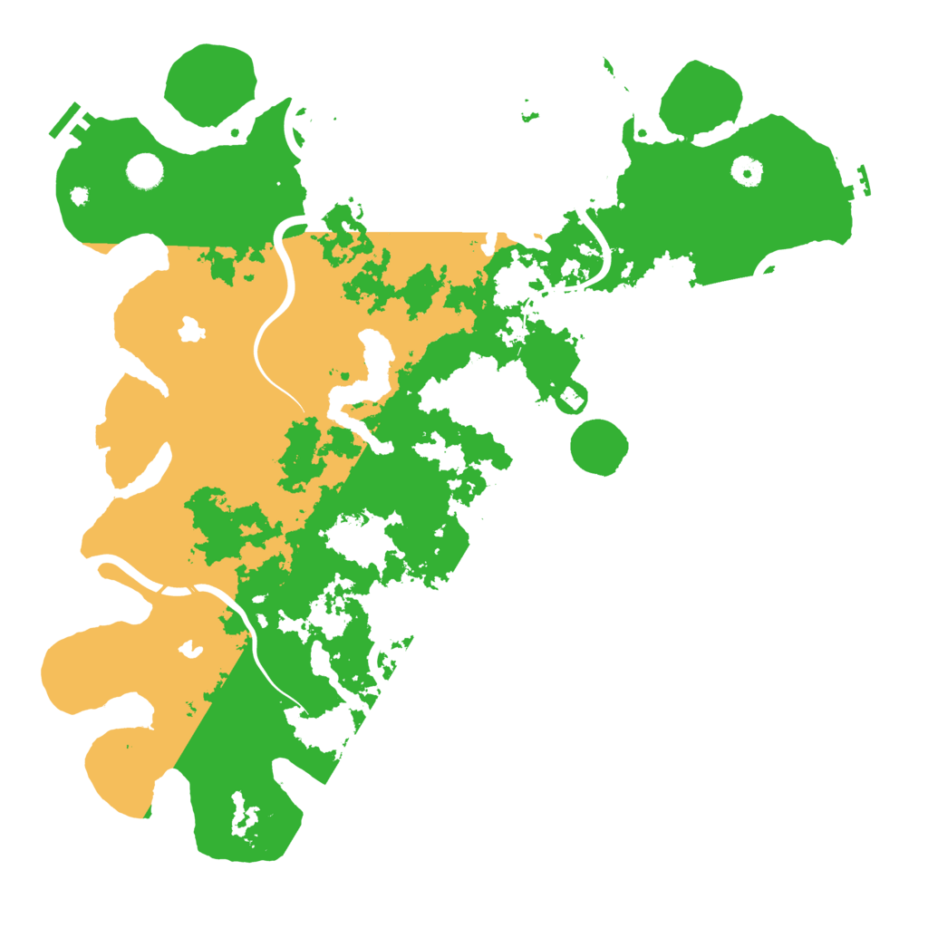 Biome Rust Map: Procedural Map, Size: 4500, Seed: 6978563