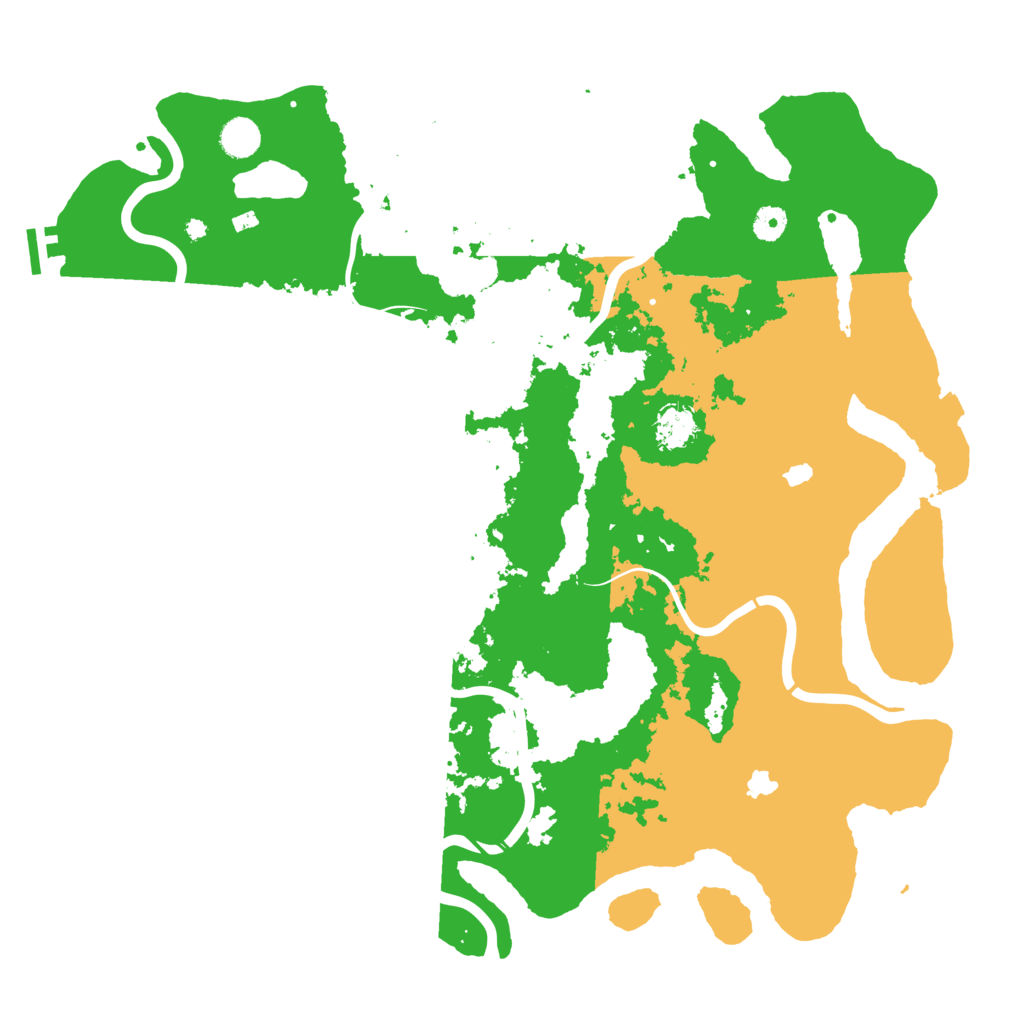 Biome Rust Map: Procedural Map, Size: 4500, Seed: 560881763