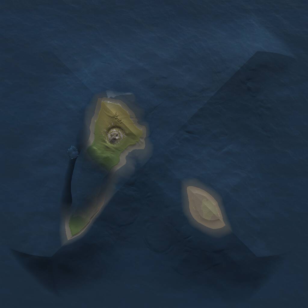 Rust Map: Procedural Map, Size: 1000, Seed: 506007919, 1 Monuments