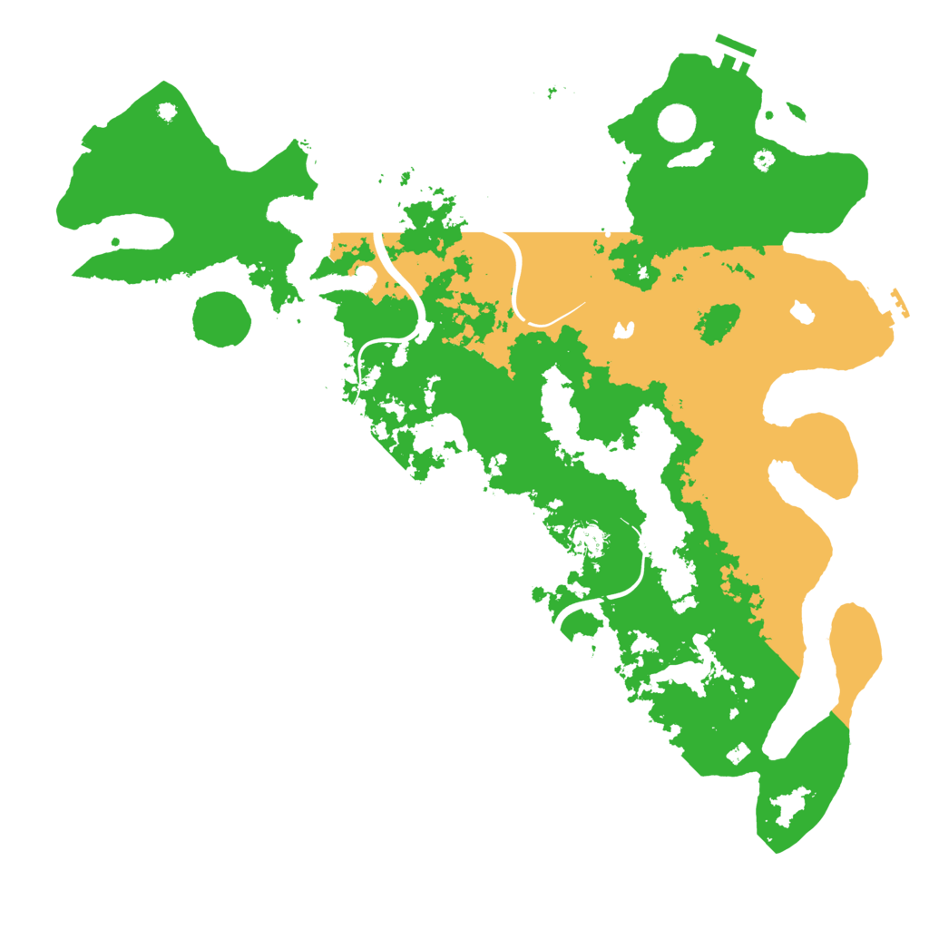 Biome Rust Map: Procedural Map, Size: 4500, Seed: 1790486956
