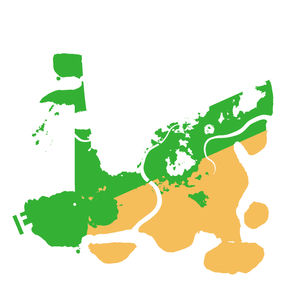 Biome Rust Map: Procedural Map, Size: 3000, Seed: 919813525