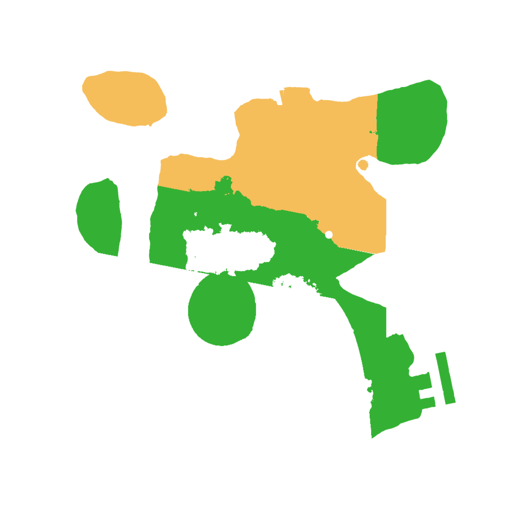 Biome Rust Map: Procedural Map, Size: 2000, Seed: 2062395766