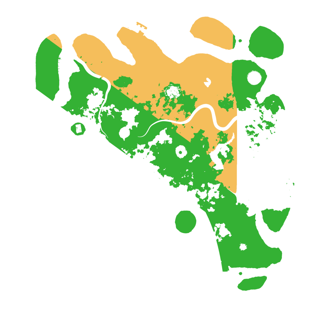Biome Rust Map: Procedural Map, Size: 4000, Seed: 7420570