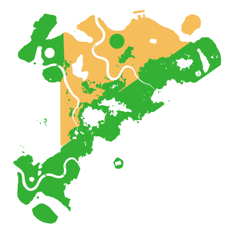 Biome Rust Map: Procedural Map, Size: 4250, Seed: 1097851620