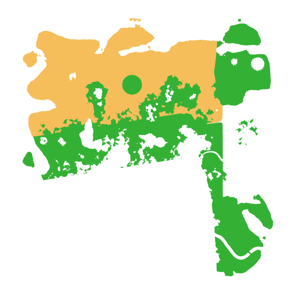 Biome Rust Map: Procedural Map, Size: 4000, Seed: 1591942427