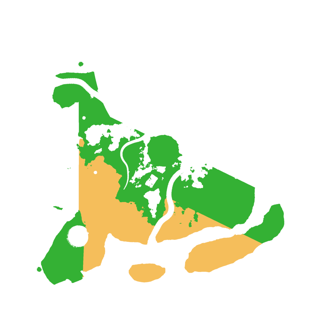 Biome Rust Map: Procedural Map, Size: 2700, Seed: 1761220910