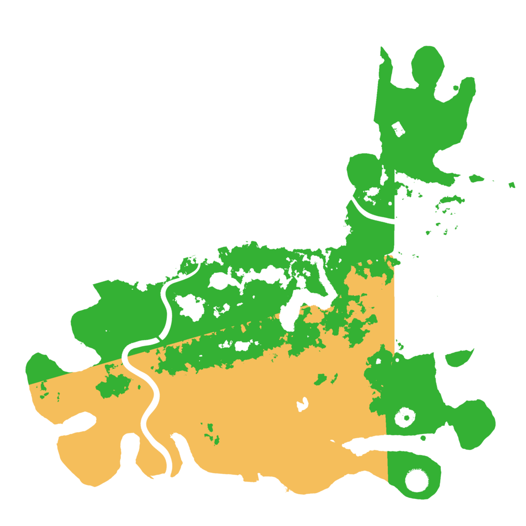 Biome Rust Map: Procedural Map, Size: 4000, Seed: 99117733