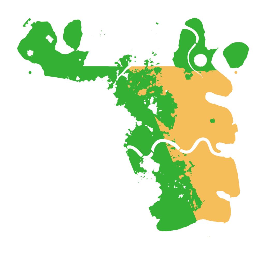 Biome Rust Map: Procedural Map, Size: 3750, Seed: 426437707