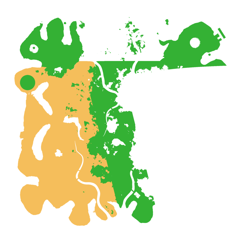 Biome Rust Map: Procedural Map, Size: 4250, Seed: 1124944622