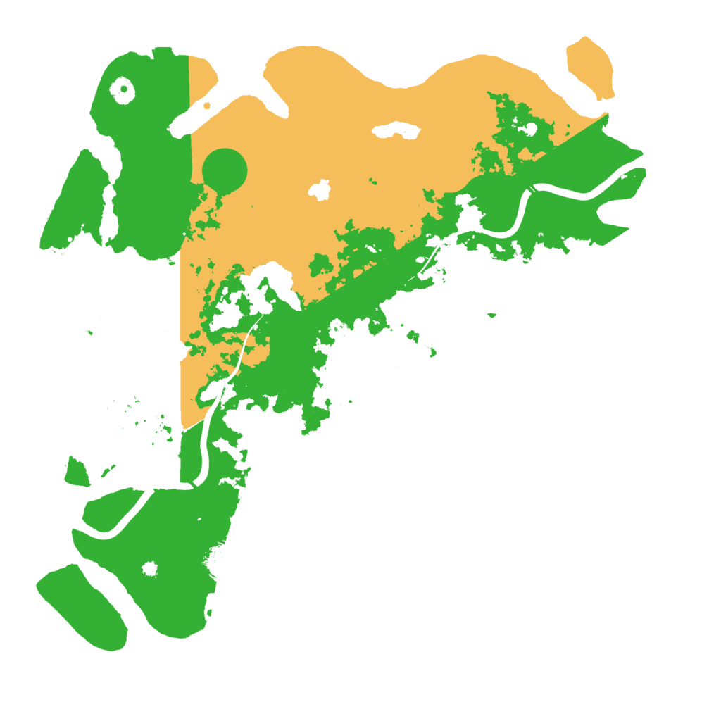 Biome Rust Map: Procedural Map, Size: 4250, Seed: 1583038771