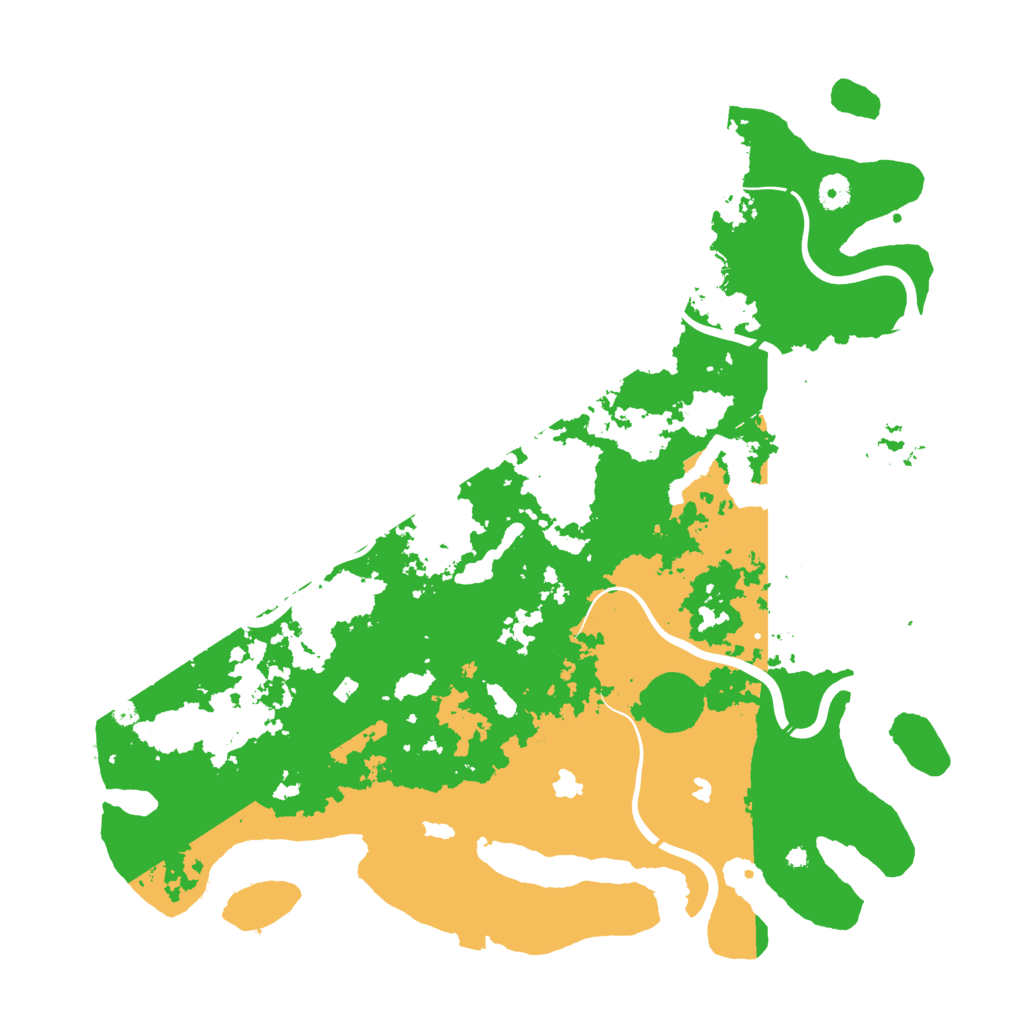 Biome Rust Map: Procedural Map, Size: 4500, Seed: 630732137