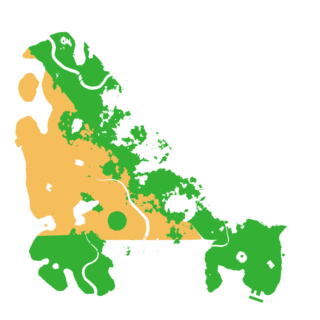 Biome Rust Map: Procedural Map, Size: 4500, Seed: 115416294