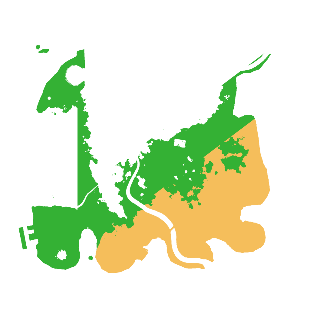 Biome Rust Map: Procedural Map, Size: 2850, Seed: 1713896326