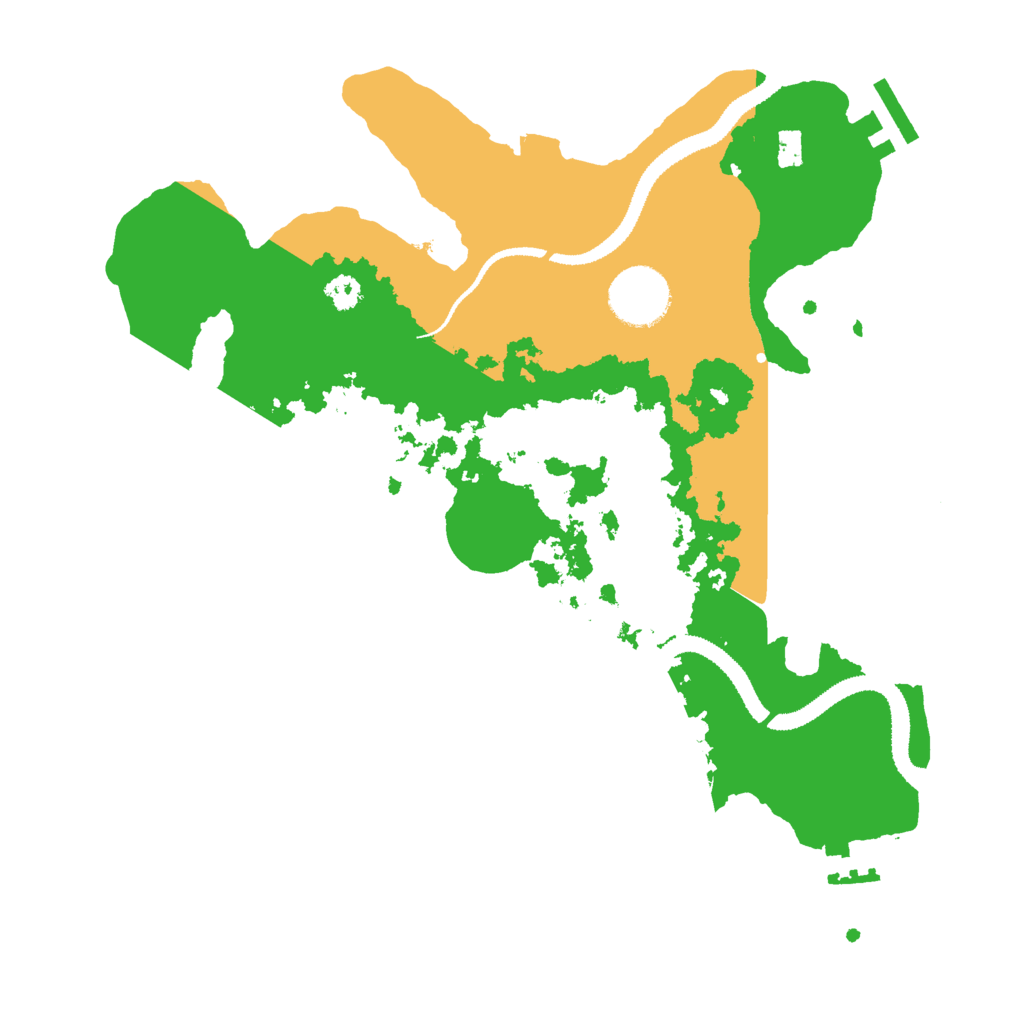 Biome Rust Map: Procedural Map, Size: 3000, Seed: 2025102315