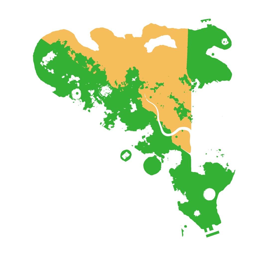 Biome Rust Map: Procedural Map, Size: 3800, Seed: 723118377