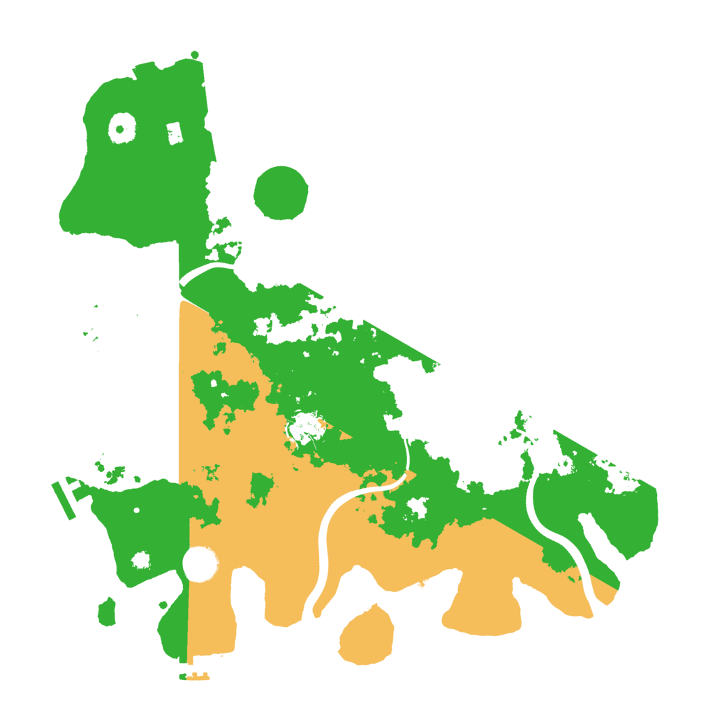 Biome Rust Map: Procedural Map, Size: 3599, Seed: 625851350