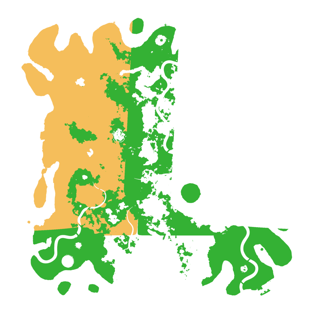Biome Rust Map: Procedural Map, Size: 4500, Seed: 953680661