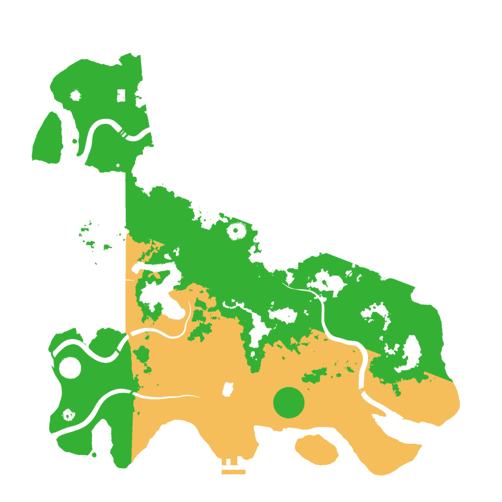 Biome Rust Map: Procedural Map, Size: 4250, Seed: 807169479