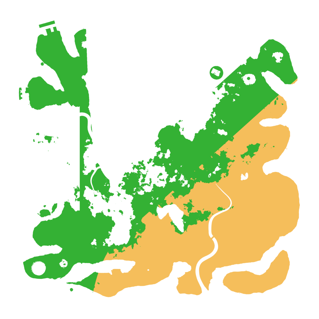Biome Rust Map: Procedural Map, Size: 4000, Seed: 1823799337