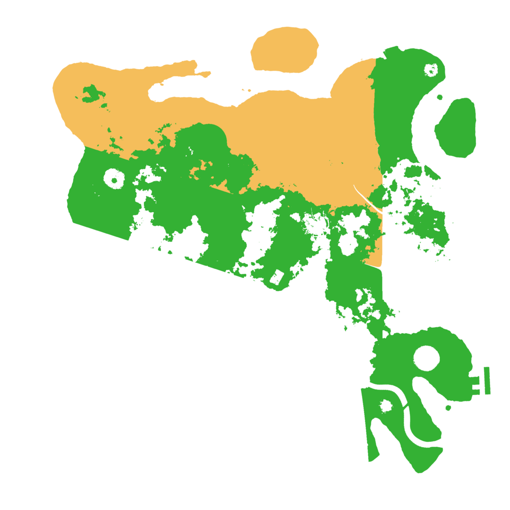 Biome Rust Map: Procedural Map, Size: 3750, Seed: 1107955880