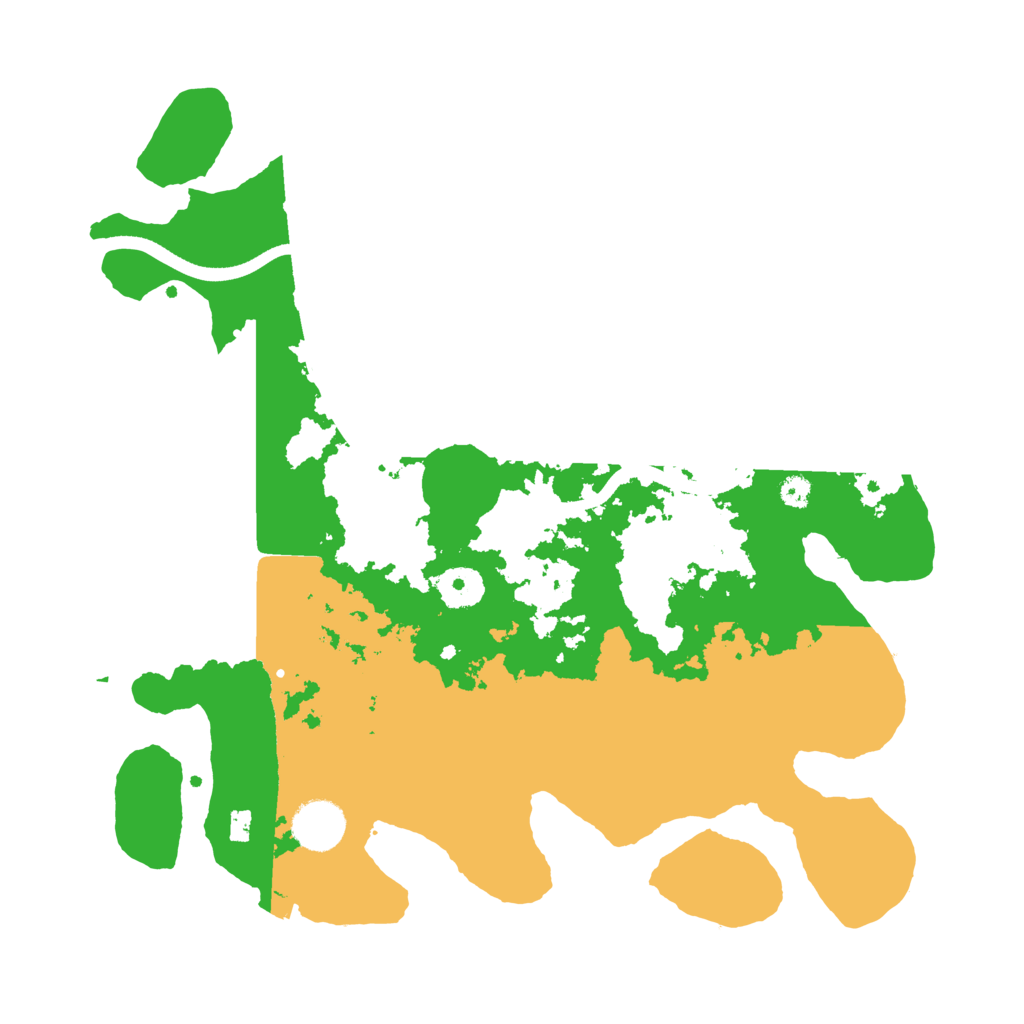 Biome Rust Map: Procedural Map, Size: 3500, Seed: 265666029