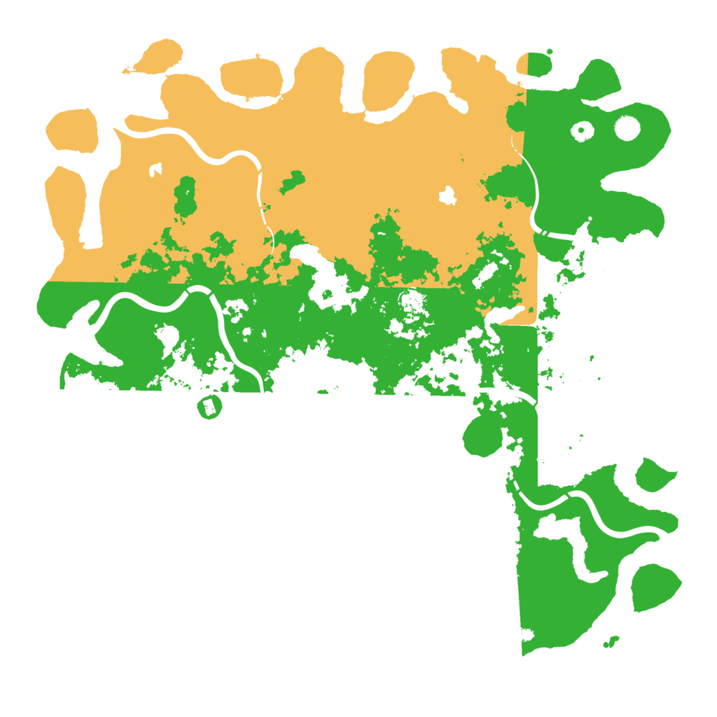 Biome Rust Map: Procedural Map, Size: 5000, Seed: 624528135