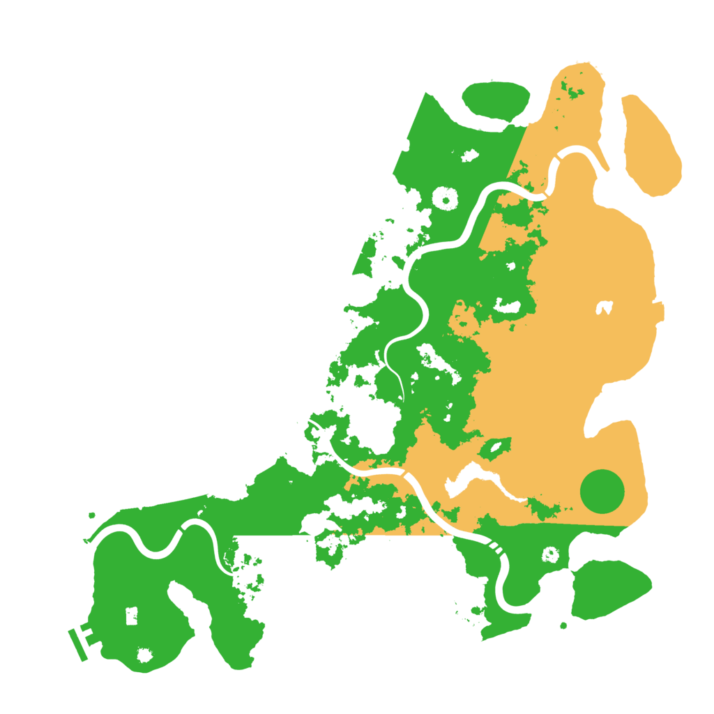Biome Rust Map: Procedural Map, Size: 4250, Seed: 1349185895