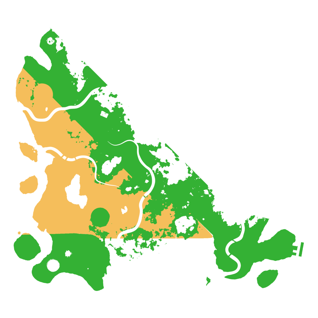 Biome Rust Map: Procedural Map, Size: 4500, Seed: 771192432