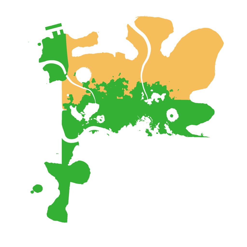 Biome Rust Map: Procedural Map, Size: 3000, Seed: 2082283282