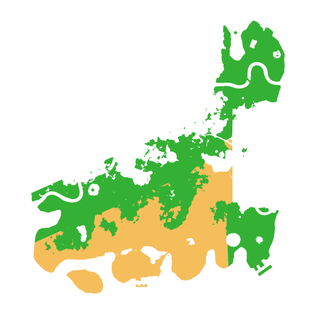 Biome Rust Map: Procedural Map, Size: 4000, Seed: 990370