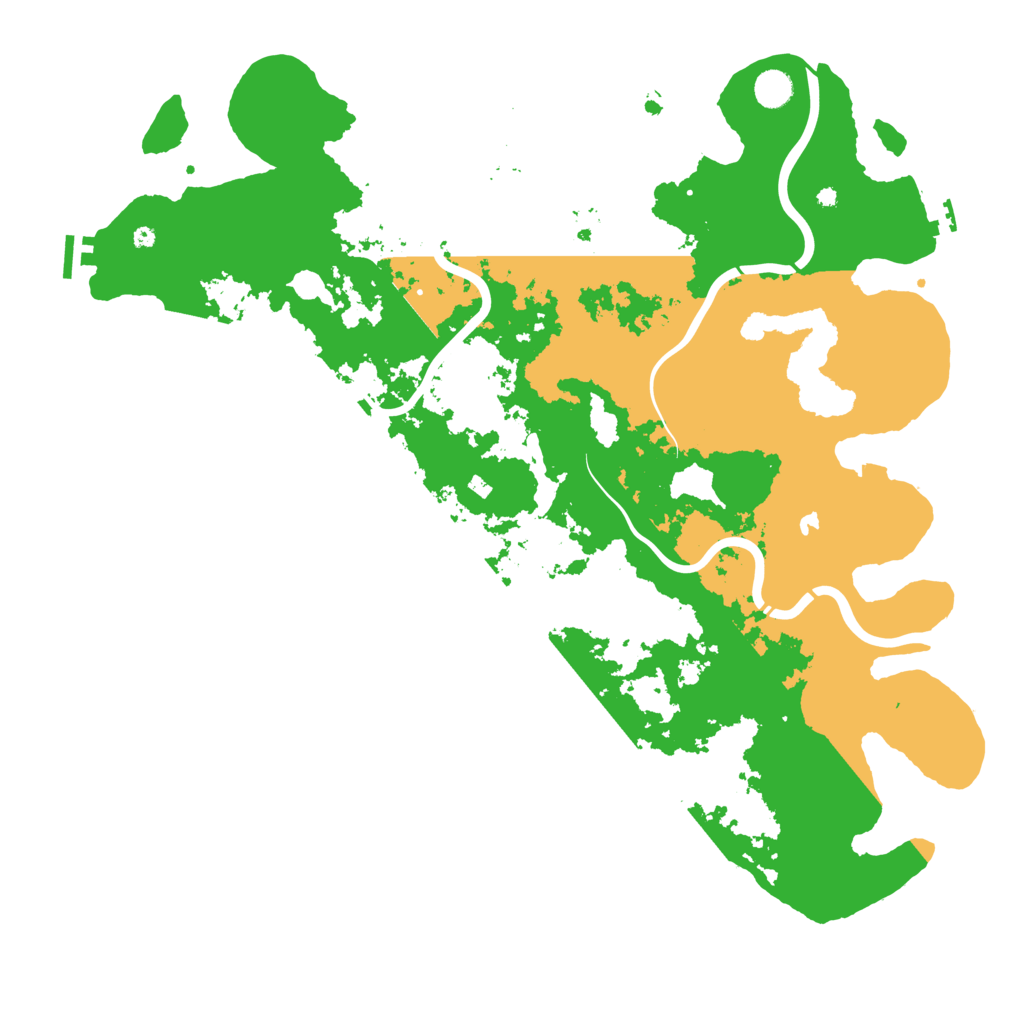 Biome Rust Map: Procedural Map, Size: 4750, Seed: 24102025