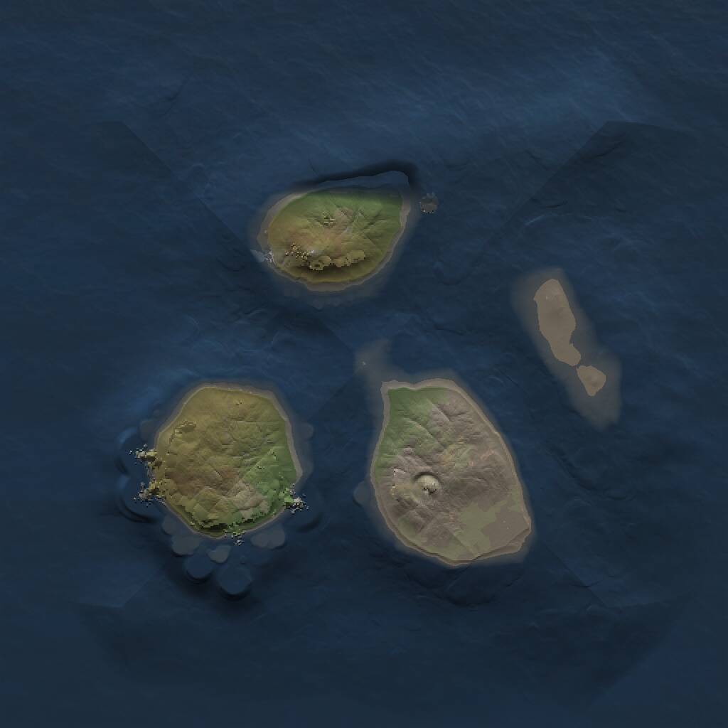 Rust Map: Procedural Map, Size: 1477, Seed: 1340356799, 1 Monuments